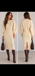 H&M Knit Midi Dress XS